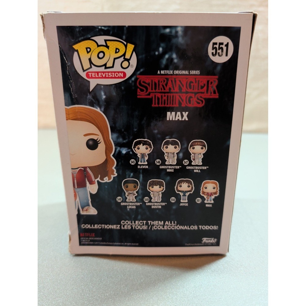 Funko Pop Stranger Things Max 551 Vinyl Figure Netflix Original Series - Picture 4 of 7